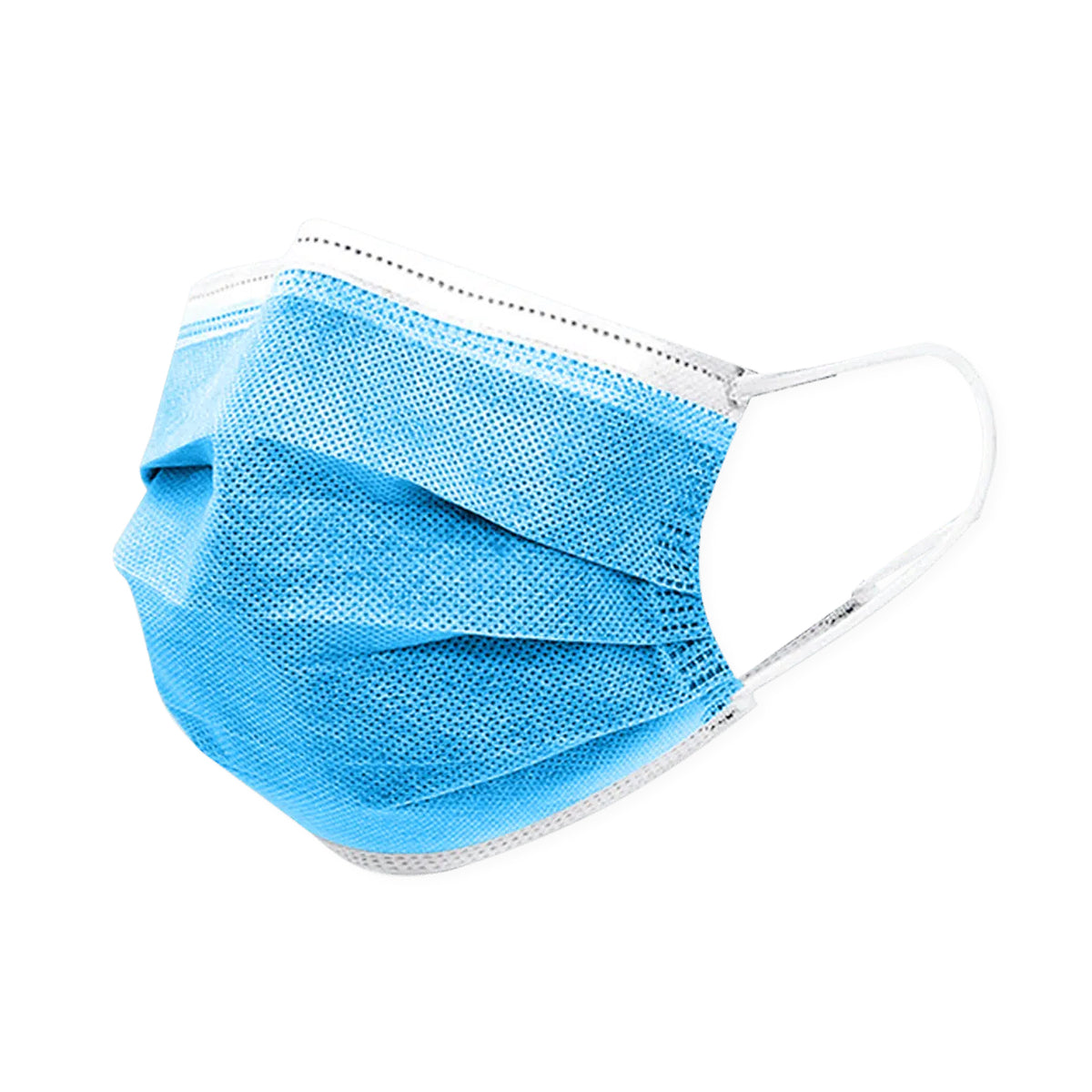 3 PLY PROTECTIVE DISPOSABLE INDIVIDUALLY WRAPPED MASKS (50)
