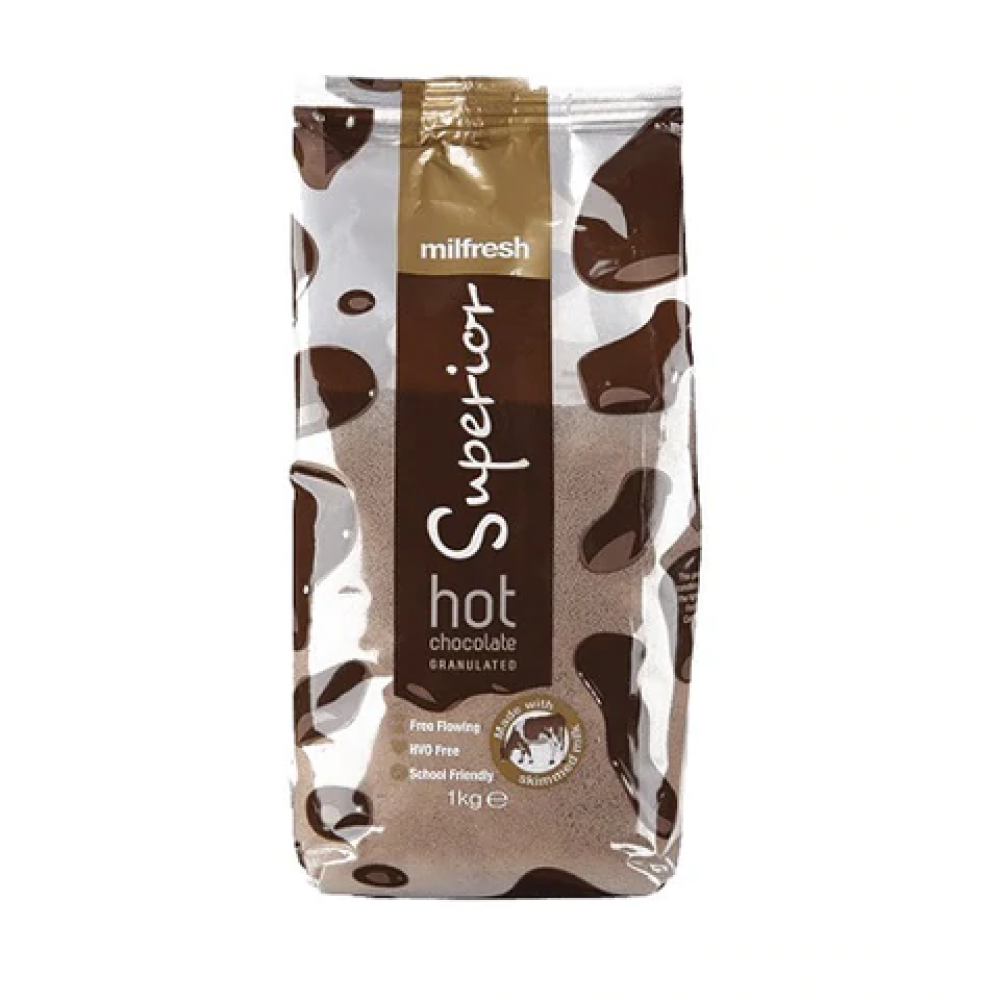 MILFRESH SUPERIOR HOT CHOCOLATE (1KG) X 10