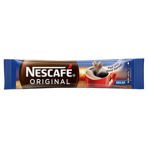 Nescafe Original Decaffeinated Instant Coffee Sticks x 200