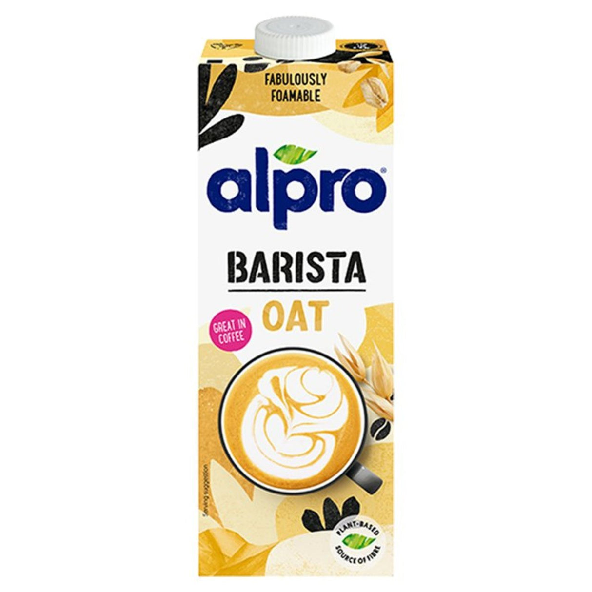 Alpro Ambient BARISTA Oat Milk (1 Litre) x 8