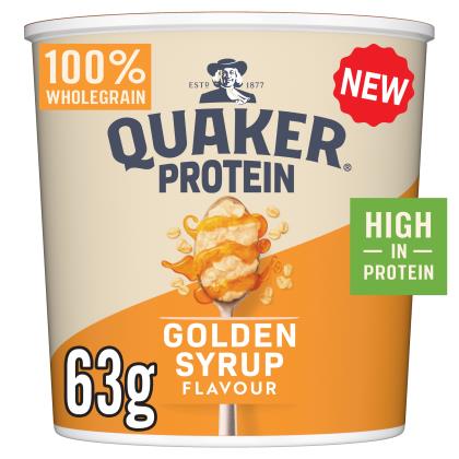 QUAKER OAT SO SIMPLE GOLDEN SYRUP PORRIDGE POT (57g) x 8