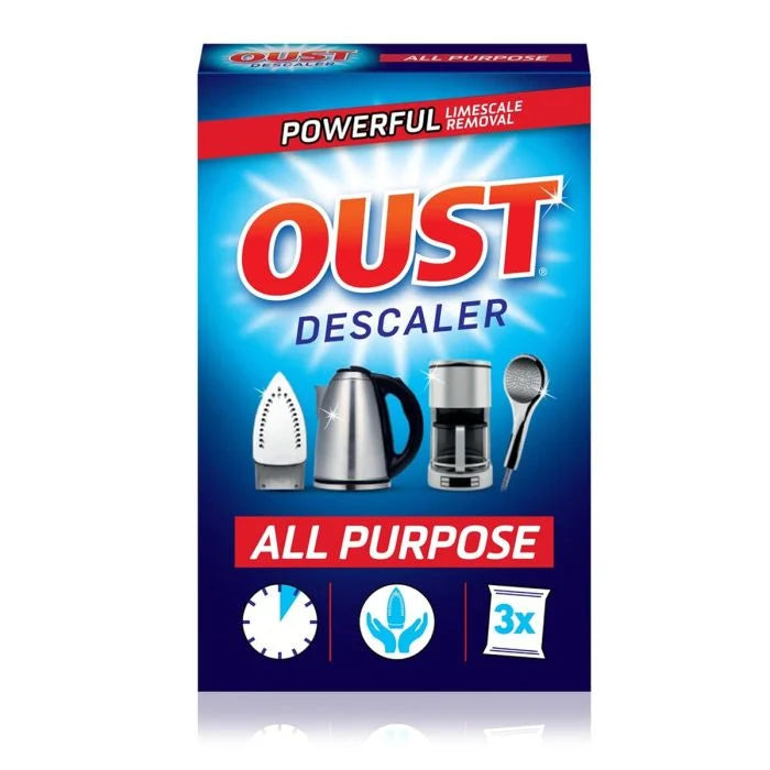 OUST ALL PURPOSE DESCALER (25ml x 3 sachets) x 6 boxes