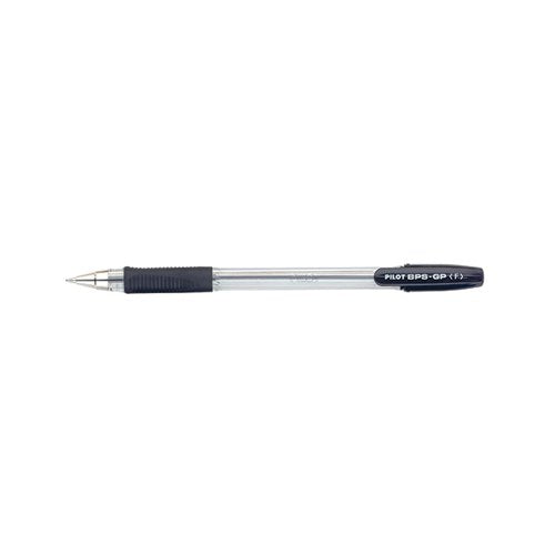 PILOT MEDIUM BALL PENS BLACK (PACK OF 12) BPS-GPM01