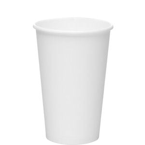 WHITE HOT CUPS PE LINED (8oz/227ml) x 1000