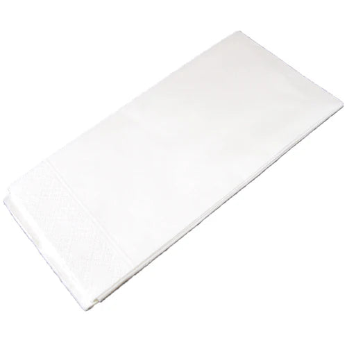 WHITE READIFOLD 36cm 2PLY DINNER NAPKIN x 2000