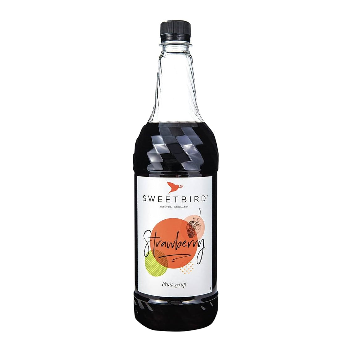 Sweetbird Strawberry Syrup (1 litre) x 6