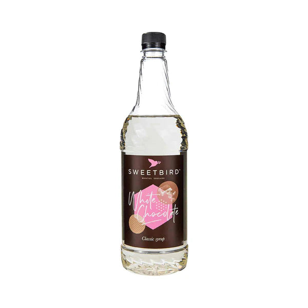 Sweetbird White Chocolate Syrup (1 litre) x 6
