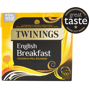 Twinings English Breakfast Teabags (100)