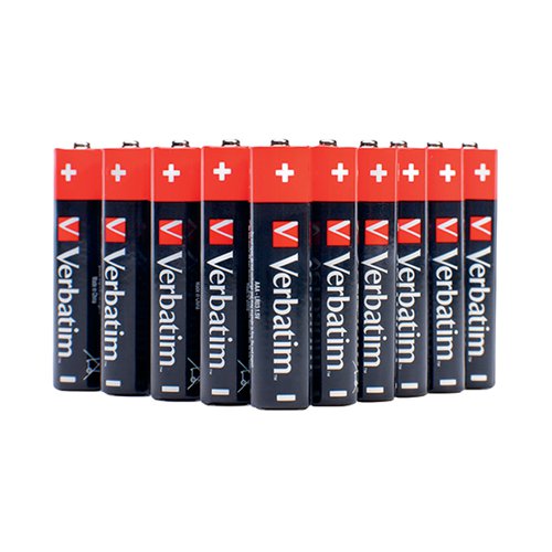 VERBATIM AAA ALKALINE BATTERIES (24 PACK) 49504