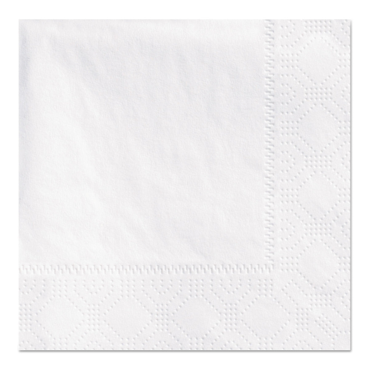 WHITE COCKTAIL NAPKINS 2PLY 25CM (4000)