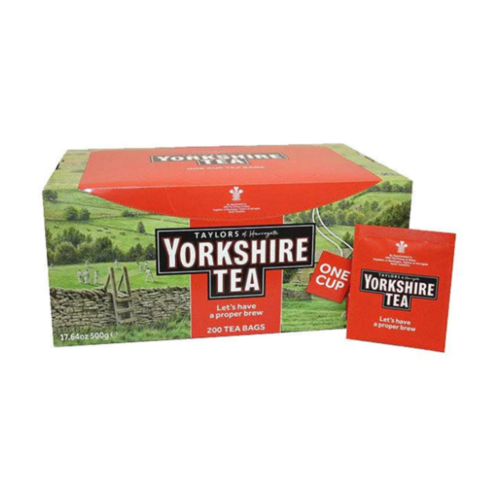 YORKSHIRE TEA ENVELOPED & TAGGED (200 bags)
