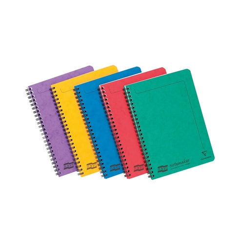 CLAIREFONTAINE EUROPA NOTEMAKER A5 ASSORTMENT C (PACK OF 10) 3155