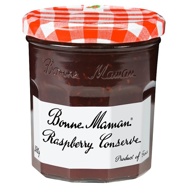 BONNE MAMAN RASPBERRY CONSERVE 370G JAR
