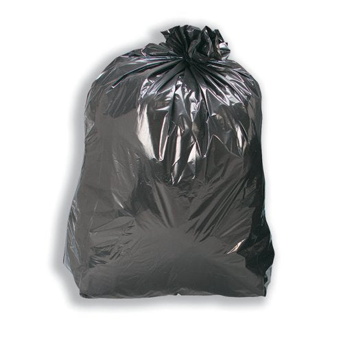 5 STAR FACILITIES BIN LINERS MEDIUM/HEAVY DUTY 110 LITRE CAPACITY BLACK (PACK OF 200)