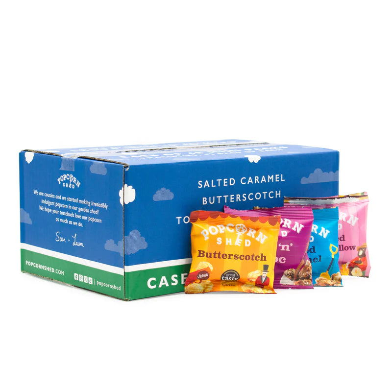 POPCORN SHED MIXED CASE FOOD SERVICE MINI PACKS (7g) x 48