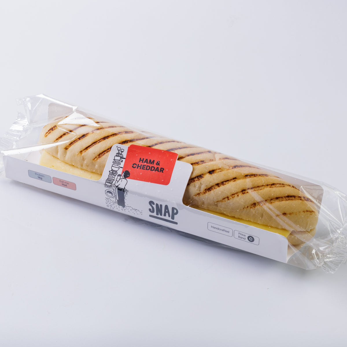 HAM & CHEDDAR PANINI