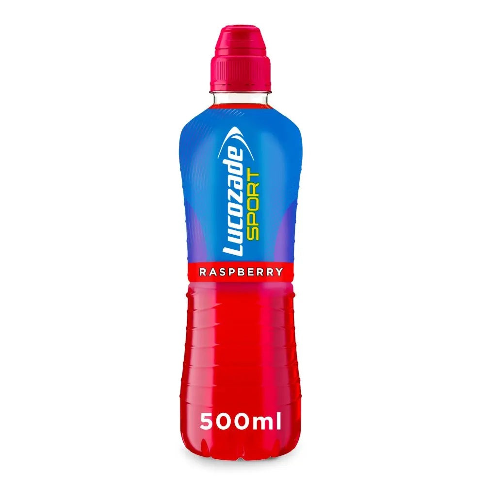 LUCOZADE SPORT RASPBERRY (500ml) x 12