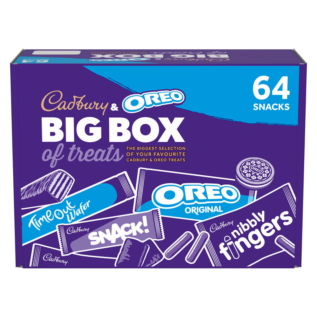 Cadbury & Oreo Big Box of Treats (64 Snacks)