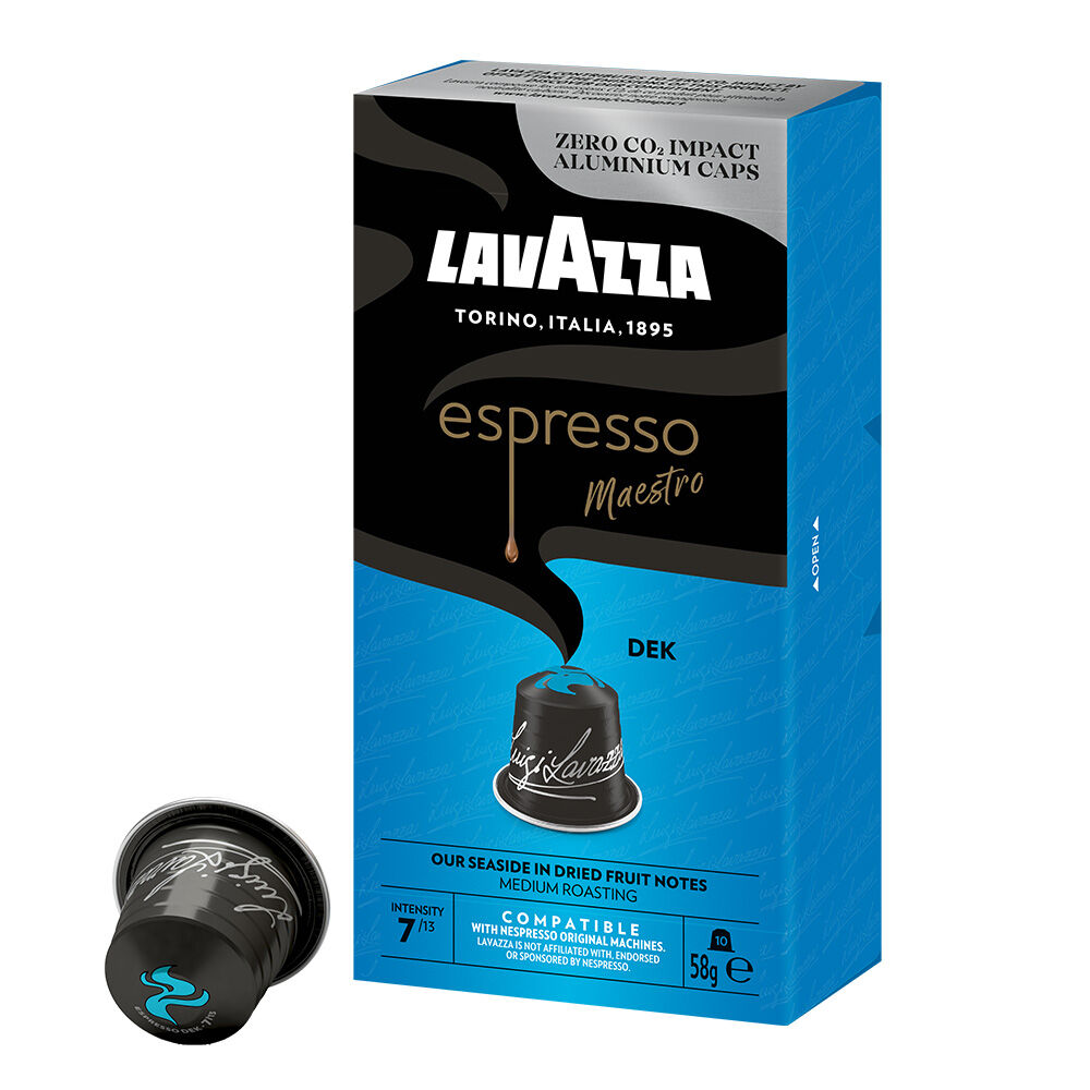 NESPRESSO LAVAZZA ESPRESSO MAESTRO DEK DECAF (10 Capules) x 10