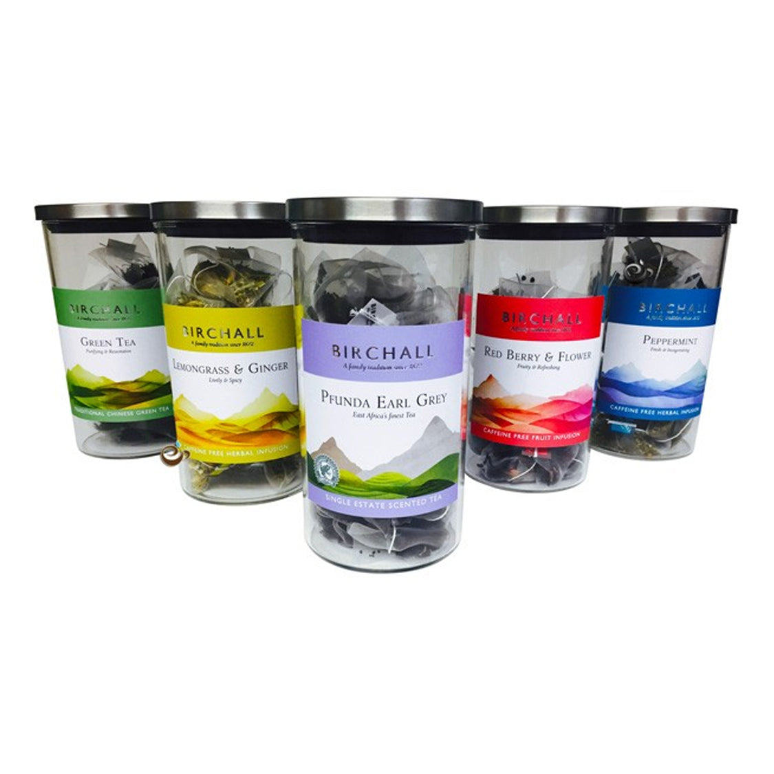 Birchall Tea Glass Jar