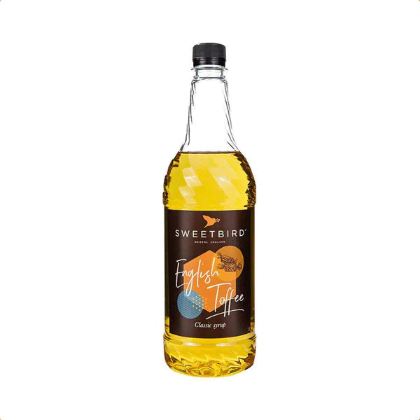 Sweetbird English Toffee Syrup (1 litre) x 6