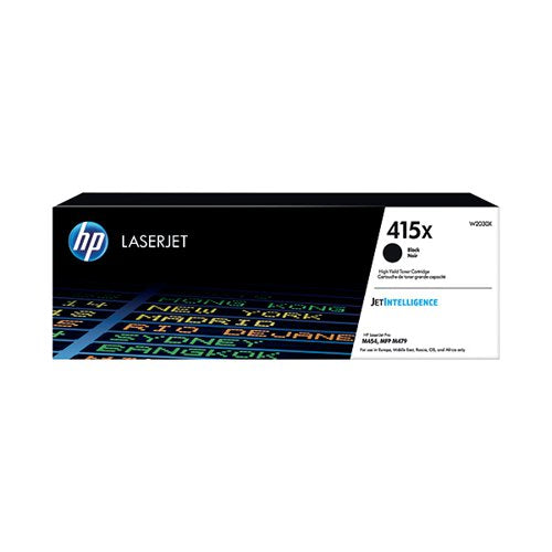 HP 415X ORIGINAL LASERJET TONER CARTRIDGE HIGH YIELD BLACK W
