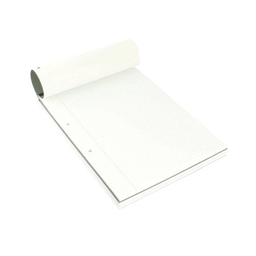 Q-CONNECT NARROW RULED MARGIN HEADBOUND REFILL PAD 160 PAGES A4 (10 PACK) KF02230