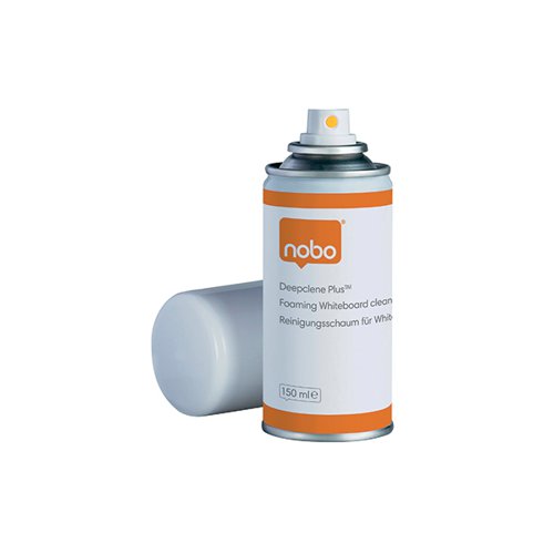 NOBO DEEPCLENE PLUS FOAMING WHITEBOARD CLEANER 150ML 34538408