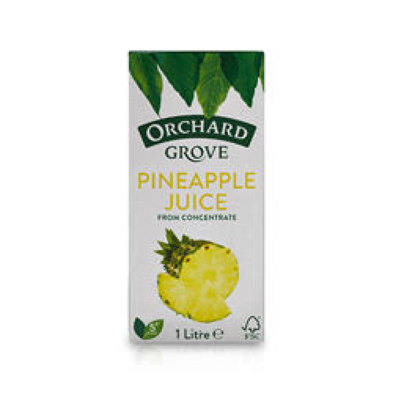 ORCHARD GROVE PINEAPPLE JUICE (1 Litre) x 12