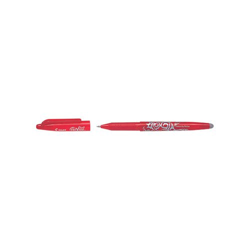 PILOT FRIXION ERASABLE ROLLERBALL FINE RED (PACK OF 12) 224101202