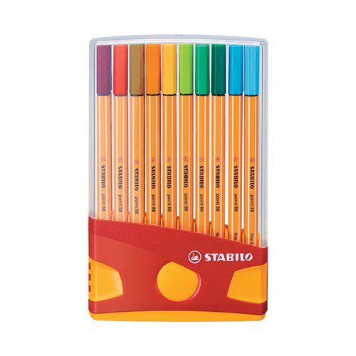 STABILO POINT 88 FINELINER PEN COLORPARADE ASSORTED (PACK OF