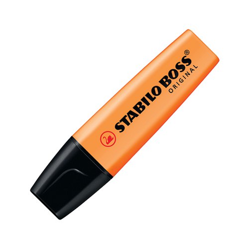 STABILO BOSS ORIGINAL HIGHLIGHTER ORANGE (PACK OF 10) 70/54/10