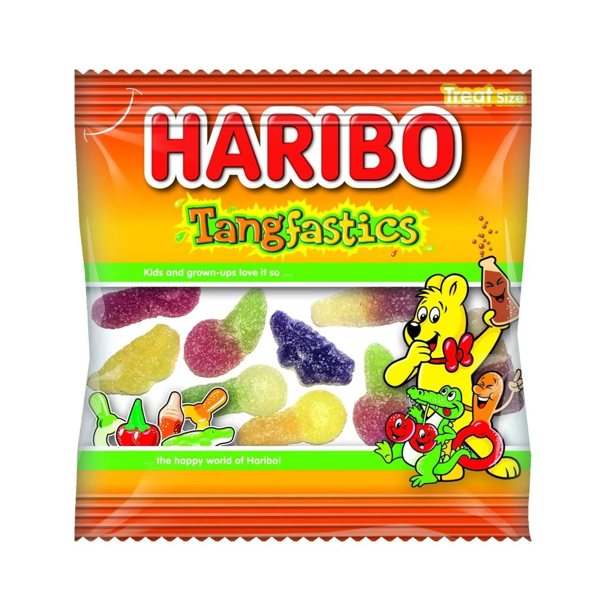HARIBO TANGFASTICS TREAT BAGS (16g) x 100