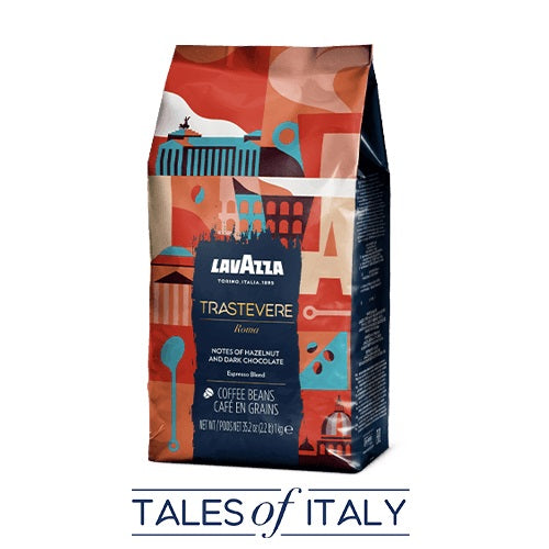 Lavazza Tales of Italy TRASTEVERE Roma Beans (1kg) x 6