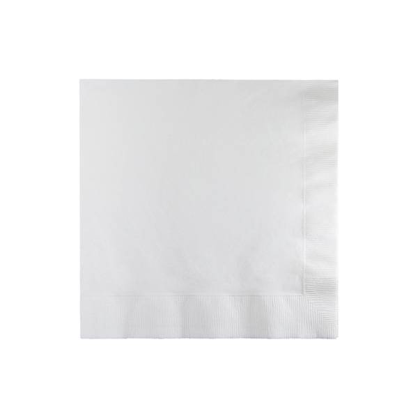 White Paper Napkins 2-Ply 13 inch (20 x 100)